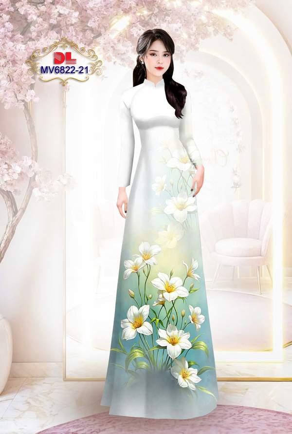 Vải Áo Dài Vai ao dai dep AD