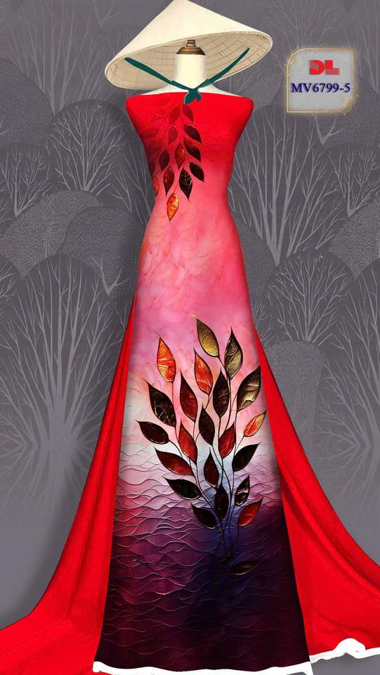 Vải Áo Dài Vai ao dai dep AD