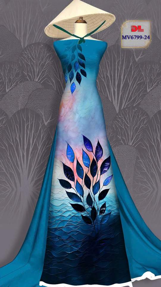 Vải Áo Dài Vai ao dai dep AD