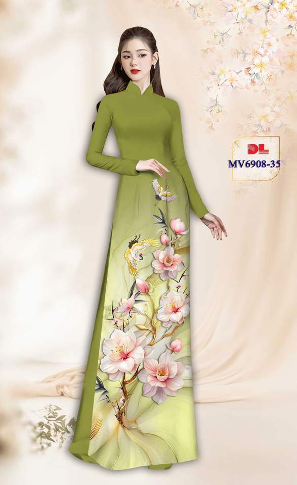 Vải Áo Dài Vai ao dai dep AD
