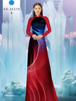 Vải Áo Dài Hoa Văn AD 26370