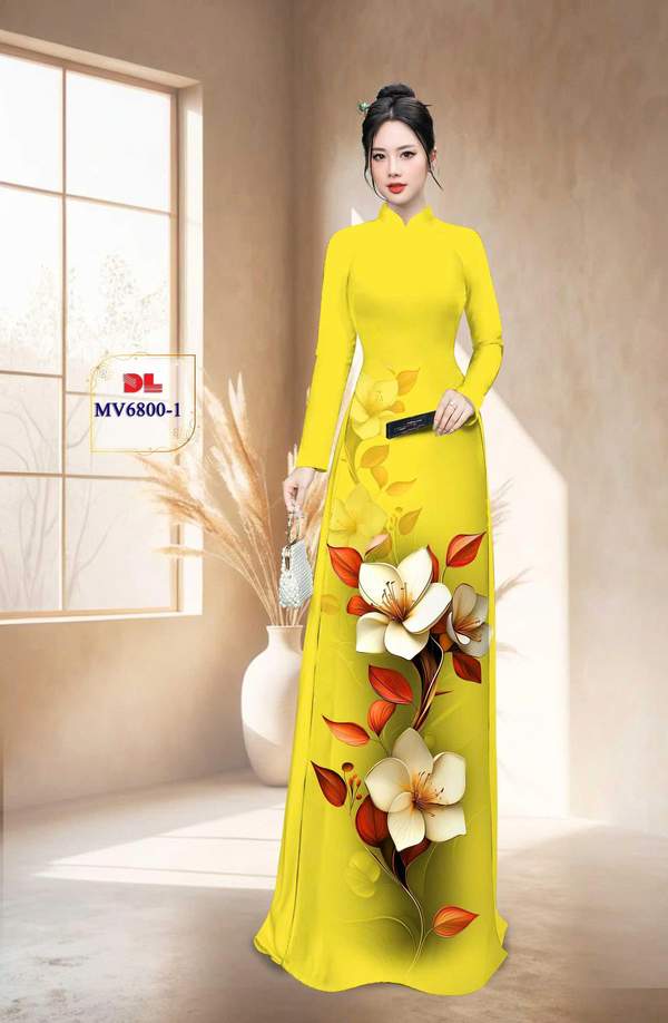 Vải Áo Dài Vai ao dai dep AD