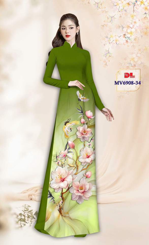 Vải Áo Dài Vai ao dai dep AD