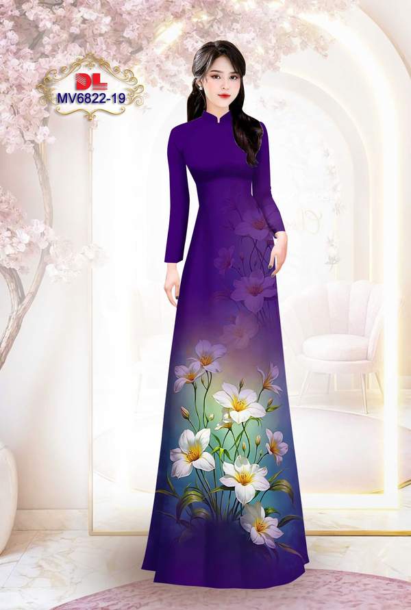 Vải Áo Dài Vai ao dai dep AD