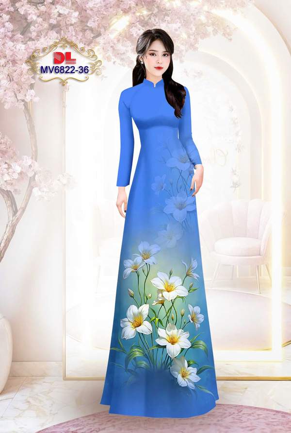 Vải Áo Dài Vai ao dai dep AD