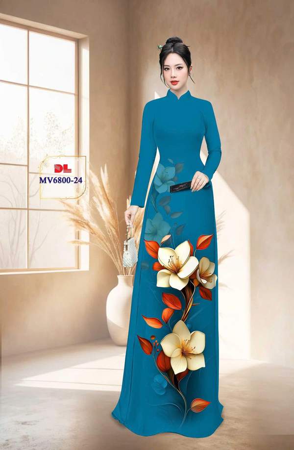 Vải Áo Dài Vai ao dai dep AD