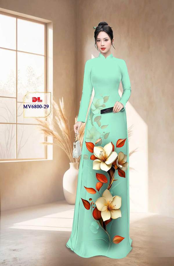 Vải Áo Dài Vai ao dai dep AD