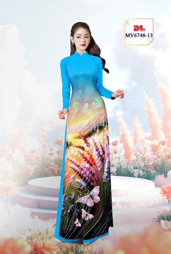 Vải Áo Dài Vai ao dai dep AD