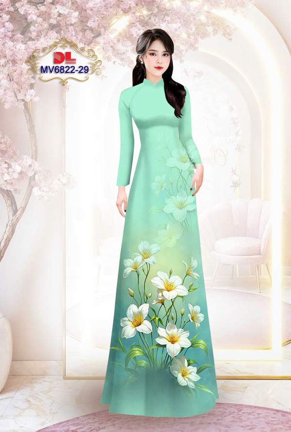 Vải Áo Dài Vai ao dai dep AD