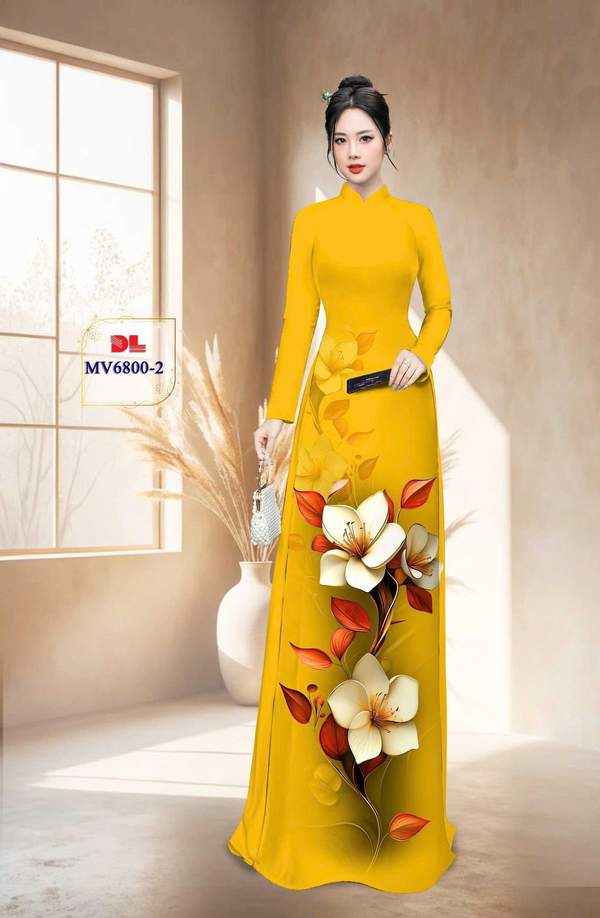 Vải Áo Dài Vai ao dai dep AD