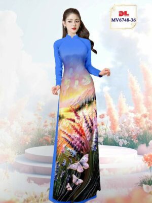 Vải Áo Dài Vai ao dai dep AD