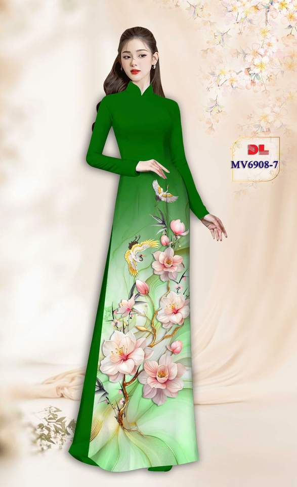 Vải Áo Dài Vai ao dai dep AD