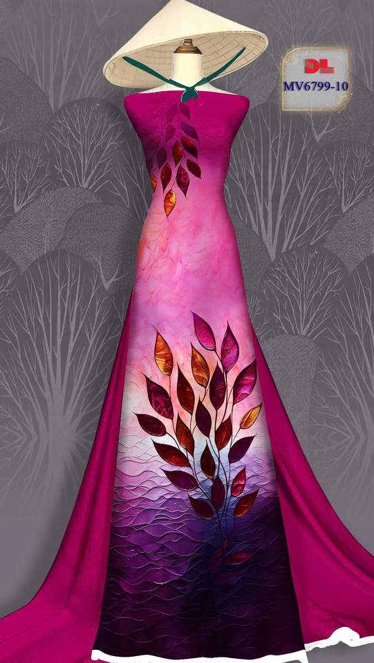 Vải Áo Dài Vai ao dai dep AD