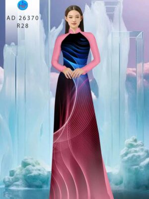 Vải Áo Dài Hoa Văn AD 26370