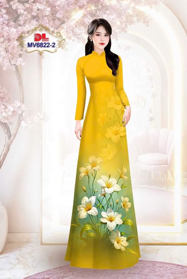 Vải Áo Dài Vai ao dai dep AD