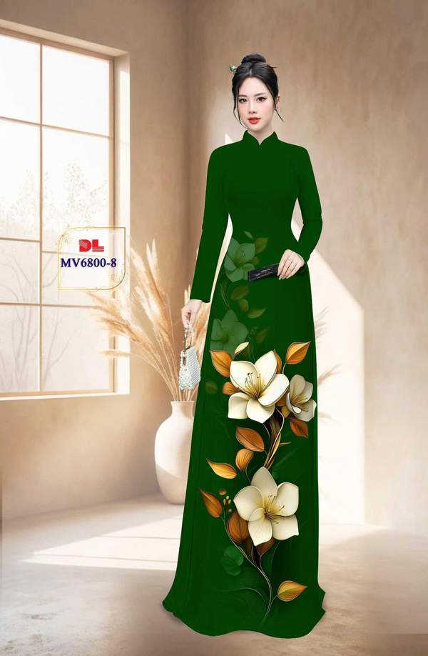 Vải Áo Dài Vai ao dai dep AD