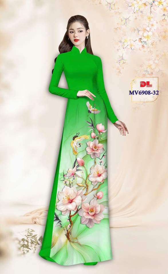 Vải Áo Dài Vai ao dai dep AD