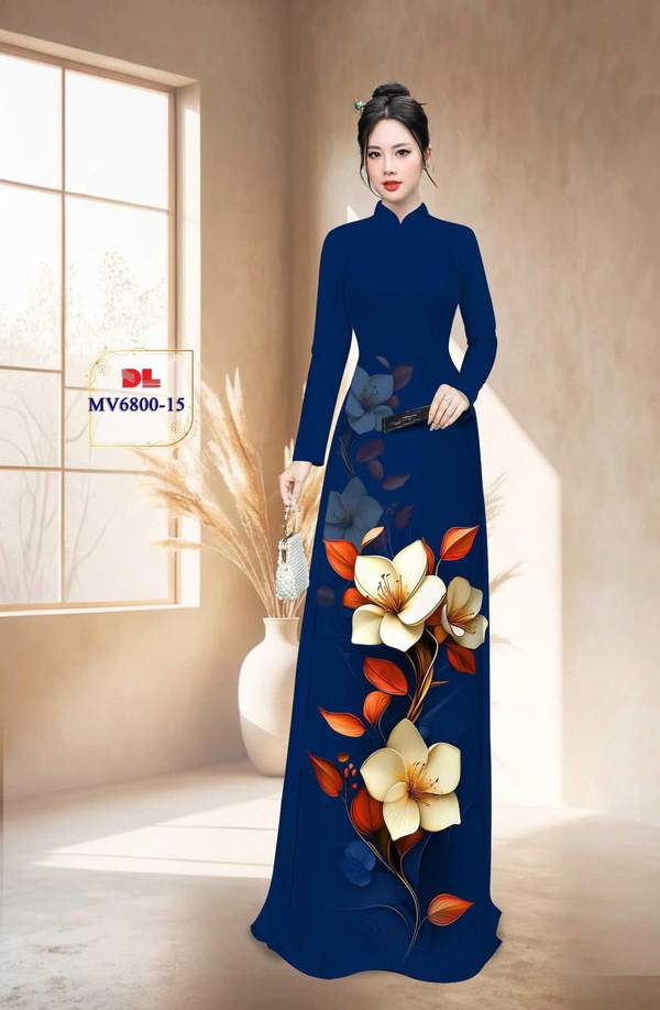 Vải Áo Dài Vai ao dai dep AD