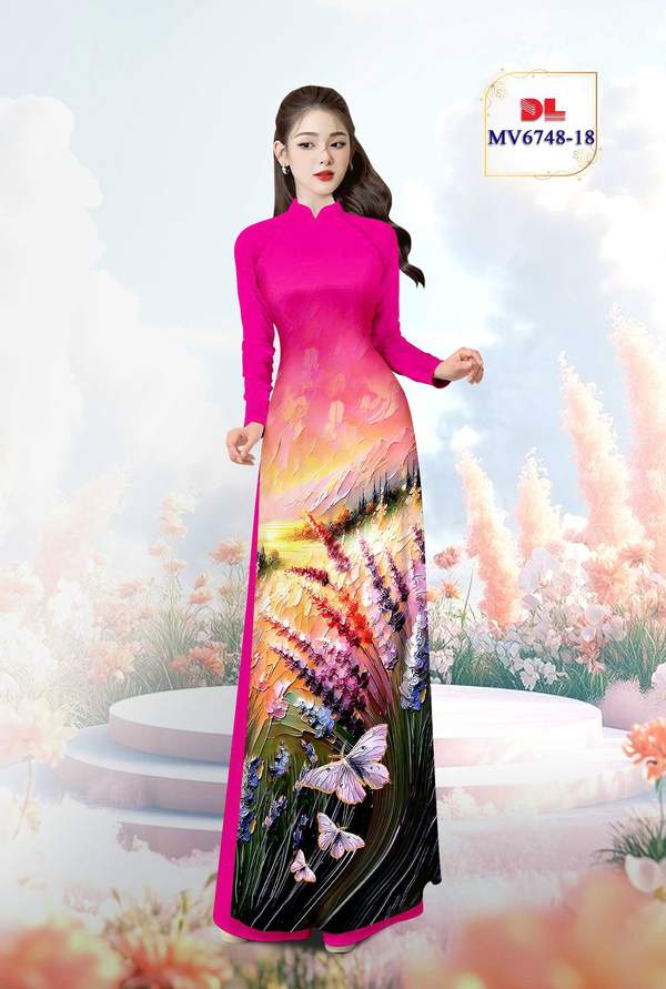 Vải Áo Dài Vai ao dai dep AD