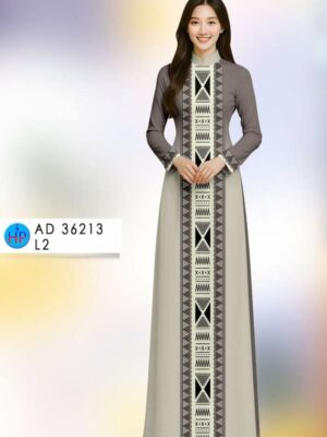 Vải Áo Dài Hoa Văn Thổ Cẩm AD 36213