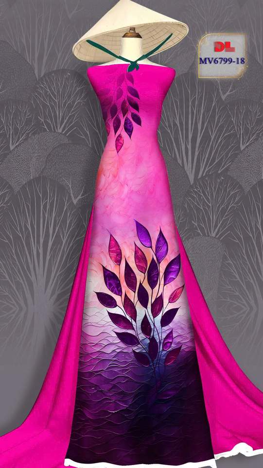 Vải Áo Dài Vai ao dai dep AD