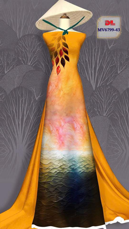 Vải Áo Dài Vai ao dai dep AD