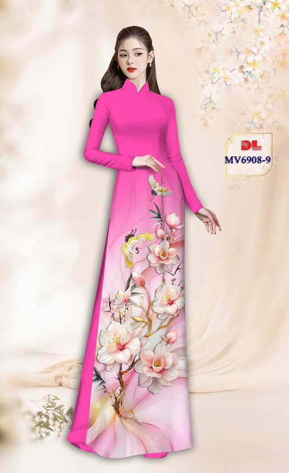 Vải Áo Dài Vai ao dai dep AD