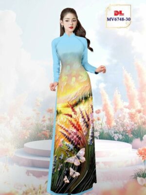 Vải Áo Dài Vai ao dai dep AD