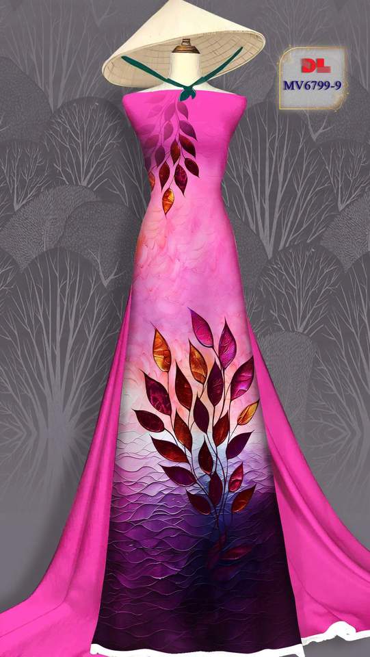 Vải Áo Dài Vai ao dai dep AD