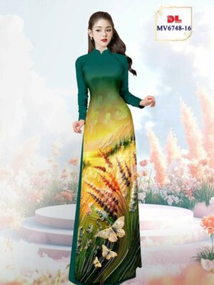 Vải Áo Dài Vai ao dai dep AD