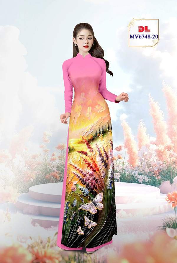 Vải Áo Dài Vai ao dai dep AD