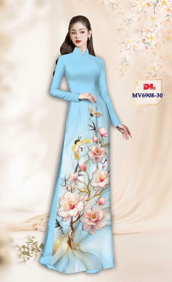 Vải Áo Dài Vai ao dai dep AD