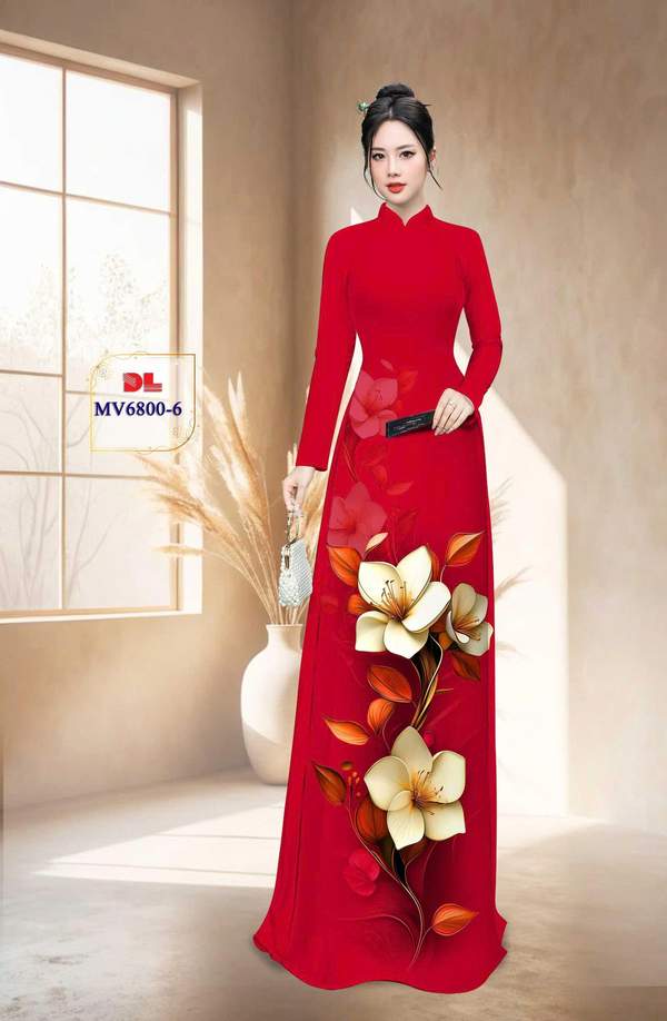 Vải Áo Dài Vai ao dai dep AD