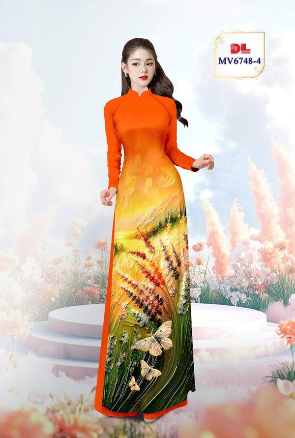 Vải Áo Dài Vai ao dai dep AD