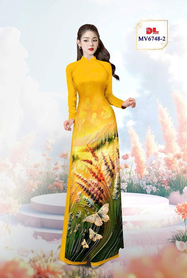 Vải Áo Dài Vai ao dai dep AD