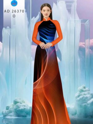 Vải Áo Dài Hoa Văn AD 26370