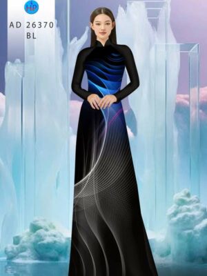 Vải Áo Dài Hoa Văn AD 26370