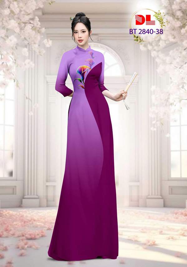 Vải Áo Dài Vai ao dai dep AD