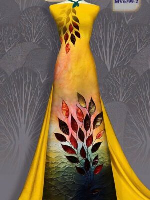 Vải Áo Dài Vai ao dai dep AD