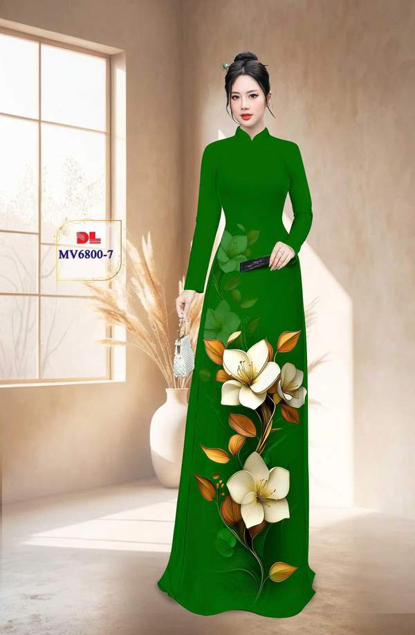 Vải Áo Dài Vai ao dai dep AD