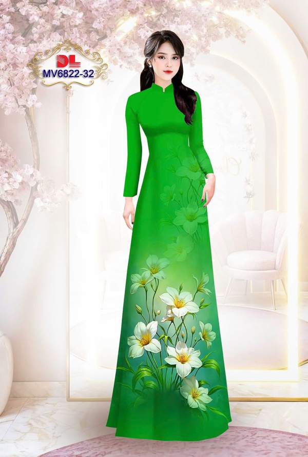 Vải Áo Dài Vai ao dai dep AD