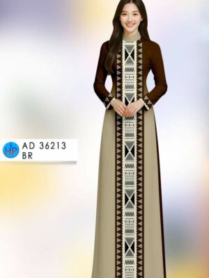 Vải Áo Dài Hoa Văn Thổ Cẩm AD 36213