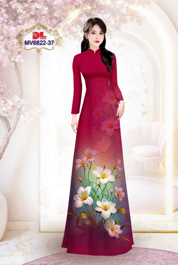 Vải Áo Dài Vai ao dai dep AD