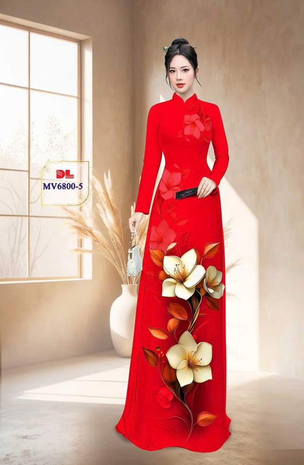 Vải Áo Dài Vai ao dai dep AD