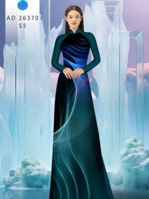 Vải Áo Dài Hoa Văn AD 26370