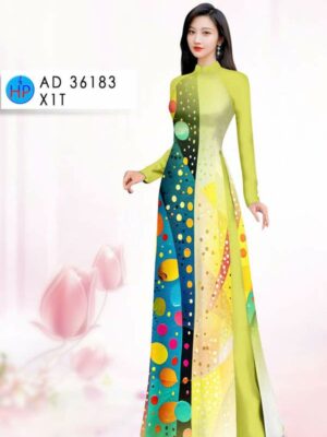 Vải Áo Dài Hoa Văn AD 36183
