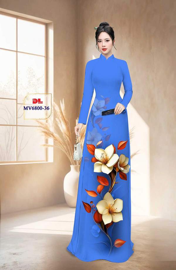Vải Áo Dài Vai ao dai dep AD