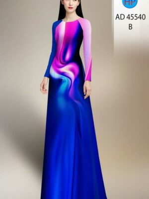 Vải Áo Dài Hoa Văn AD 45540