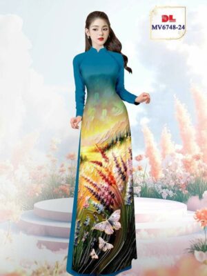 Vải Áo Dài Vai ao dai dep AD