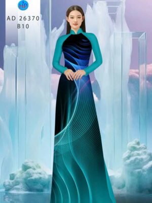 Vải Áo Dài Hoa Văn AD 26370